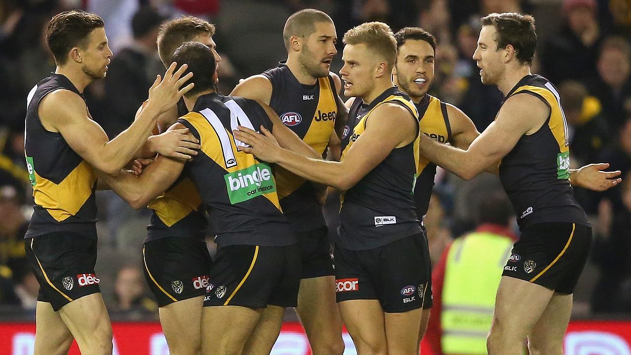 Afl 2015 Richmond Defeat North Melbourne By 41 Points At Etihad