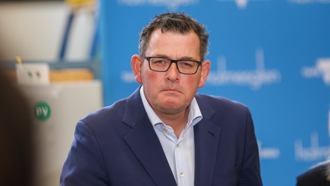 Victorian Premier Daniel Andrews refused to answer questions over IBAC's interim report that found Labor's culture was "rotten". Picture: NCA NewsWire /Brendan Beckett