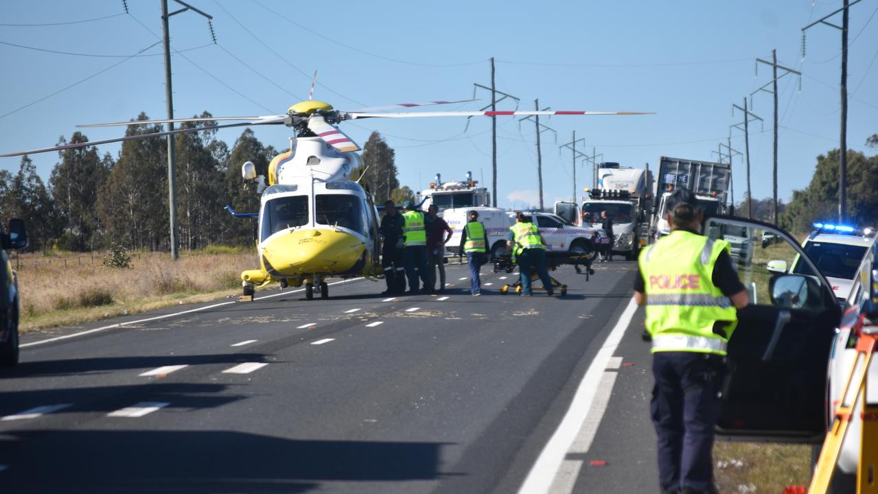 Dalby Crash Woman Killed Man Flown To Pa Hospital After Car And Truck Collision On Warrego 9570