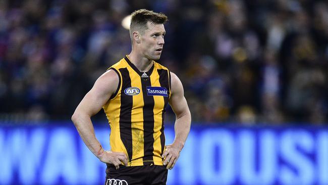 Sam Mitchell joined the West Coast Eagles at the end of 2016. Picture: AAP Image/Julian Smith