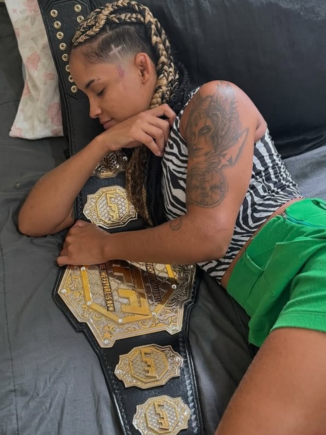 Lany Silva is the new champ. Photo: Instagram, @lanysilva.1