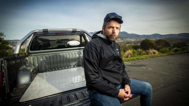 Wilderness Society campaign manager Tom Allen. Picture: LUKE BOWDEN