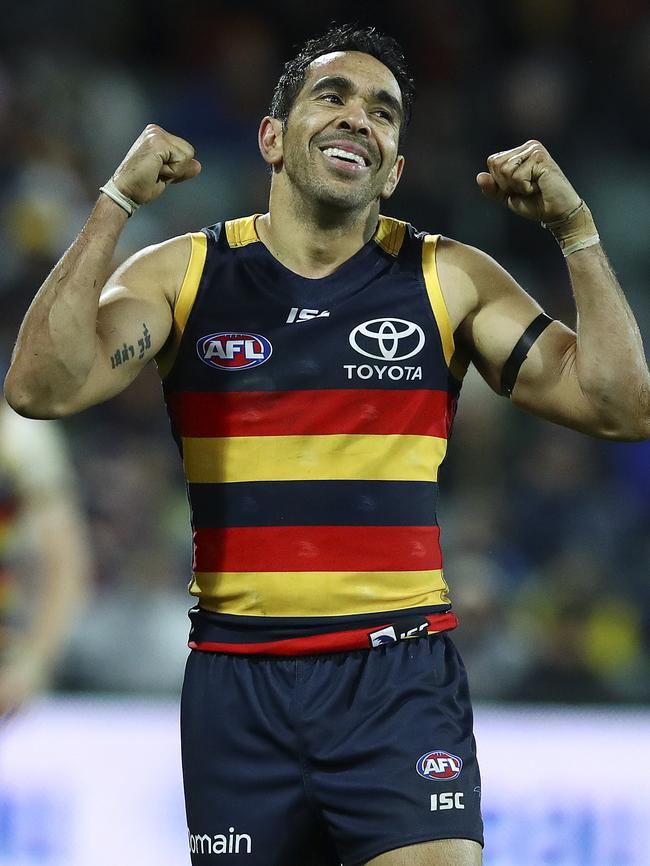 Eddie Betts is one of eight Crows in the All-Australian squad. Picture Sarah Reed