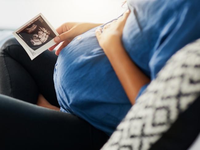 iStock image of pregnant woman.