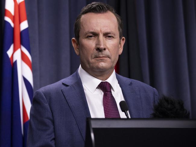 WA Premier Mark McGowan. Picture: Getty Images