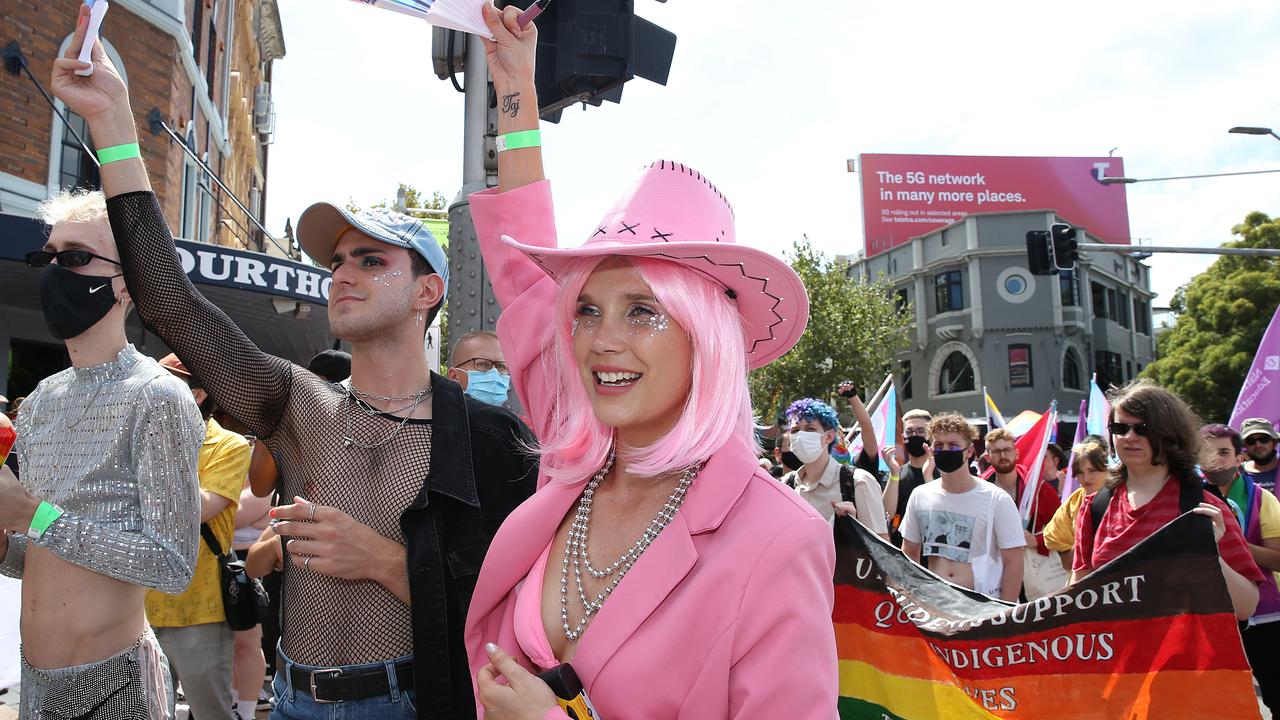 The event started at Taylor Square. Picture: NCA NewsWire/Dylan Coker