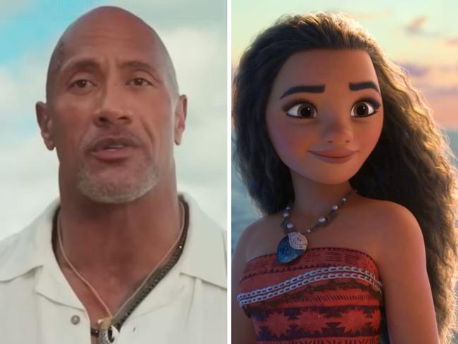 Dwayne Johnson announced Disney would be doing a live-action of Moana.