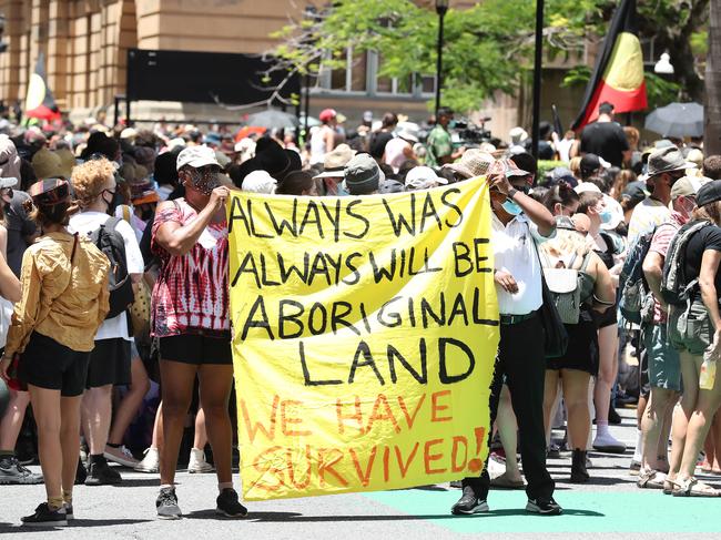 School children are being asked to repeat the phrase. Picture: Liam Kidston