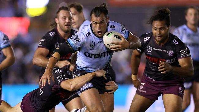 Toby Rudolf will miss the Sharks’ clash against Melbourne. Picture: Cameron Spencer/Getty Images