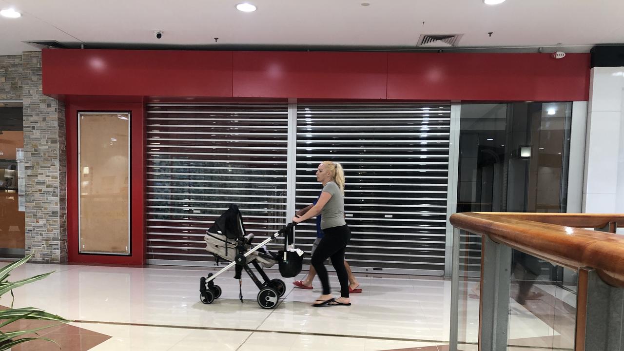 Empty stores thoughout the Australia Fair shopping centre at Southport. Picture Glenn Hampson