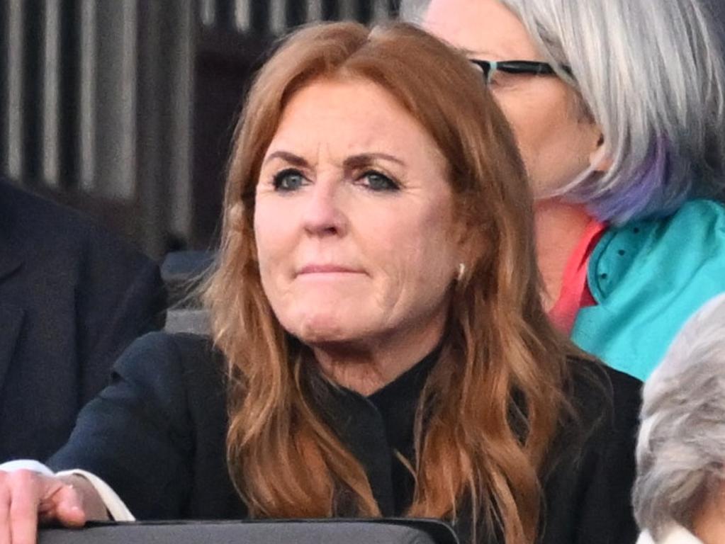 The Duchess of York in the royal box during the Coronation Concert. Picture: Getty Images