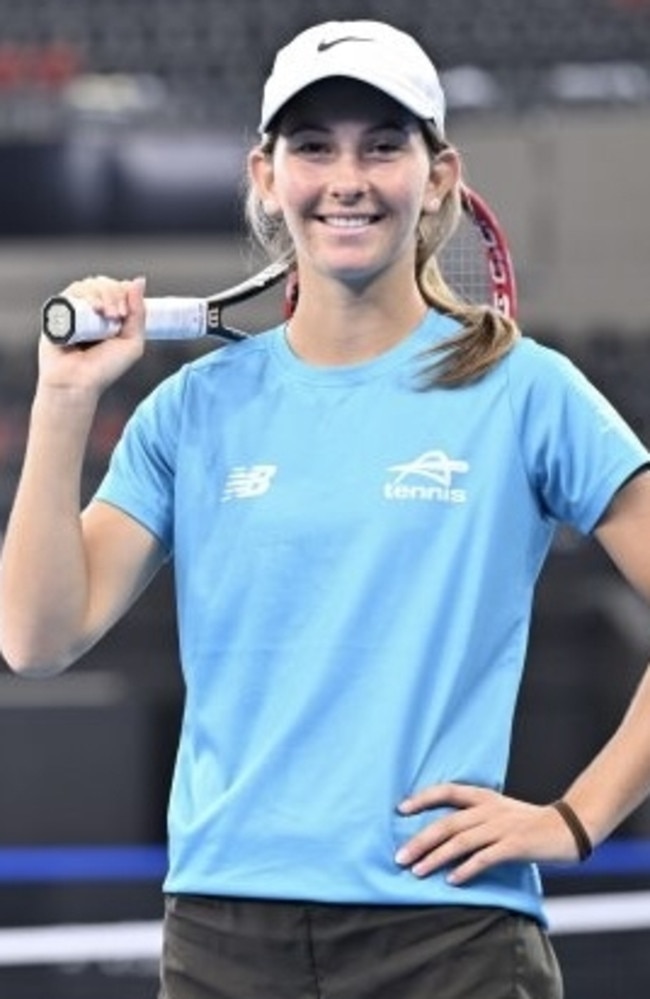 Lara Walker has been a member of the Redland Bay Tennis Club for over 16 years. Picture: Contributed