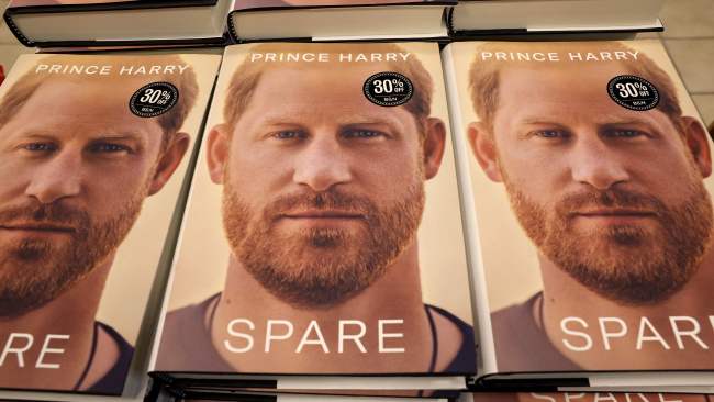 Prince Harry detailed losing his virginity in his memoir Spare. Picture: Scott Olson/Getty Images/AFP