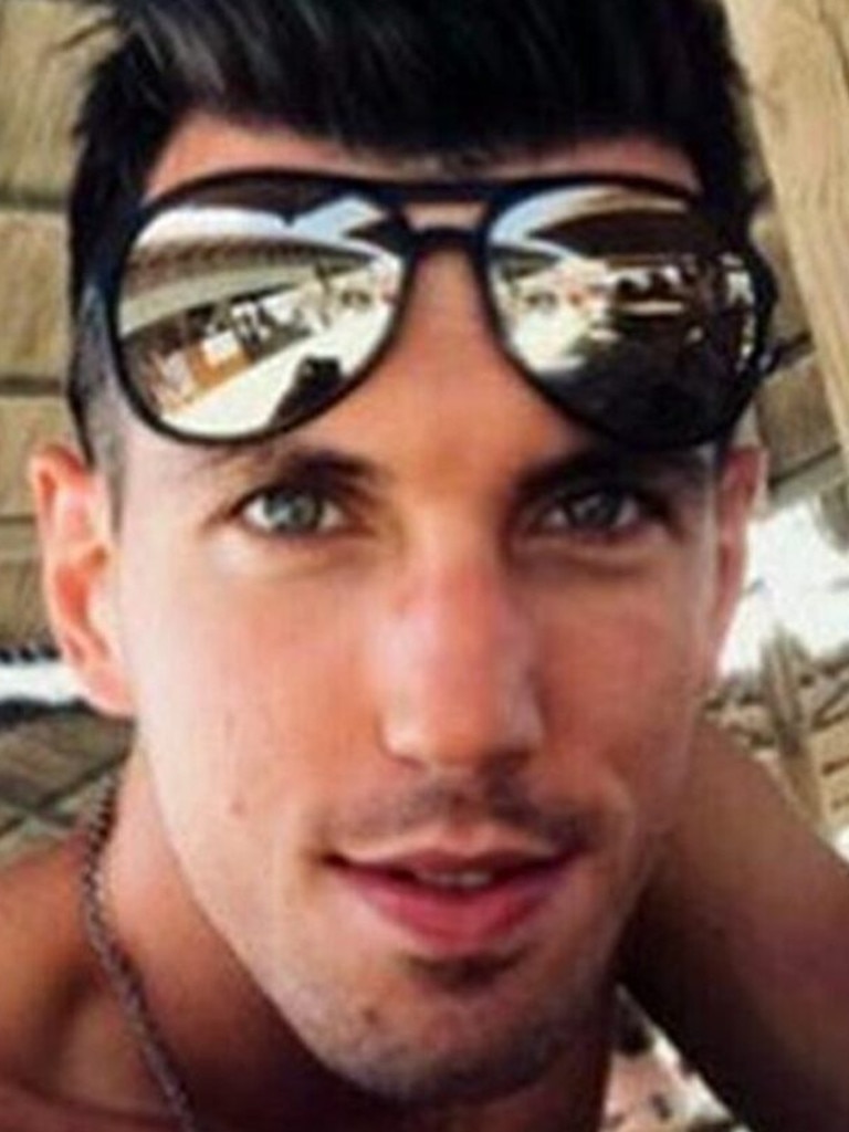 Alleged killer Giacomo Friso appears to have filmed a mocking video on the victim’s phone. Picture: Jam Press