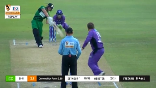 T20 Cricket full replay: Hobart Hurricanes v City Cyclones