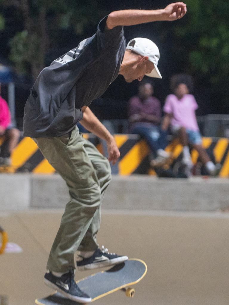 Rick Thomas at Rumble On The Reef Sugar Bowl Skatepark Saturday 23 September 2023 Picture:Michaela Harlow
