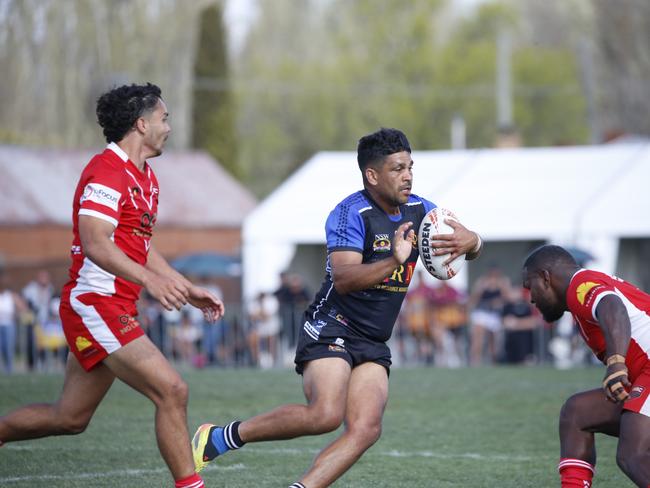 Koori Knockout - Day 4 Mens GF WAC v Nanima Common Connection Monday, 7 October 2024 Hereford St, Bathurst NSW 2795, Australia, Picture Warren Gannon Photography