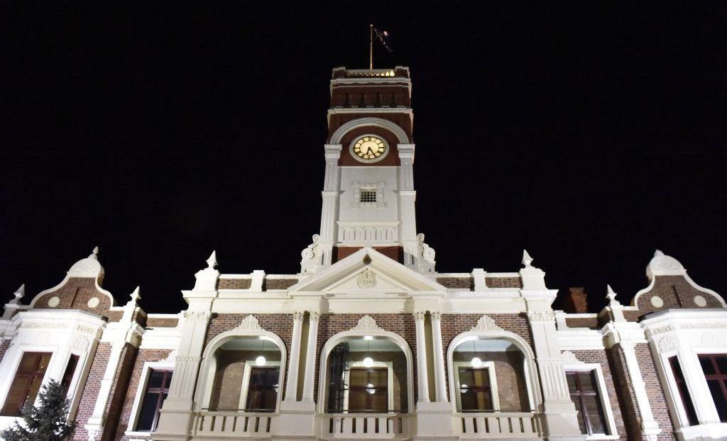 Toowoomba City Hall Photo Bev Lacey / The Chronicle. Picture: Bev Lacey