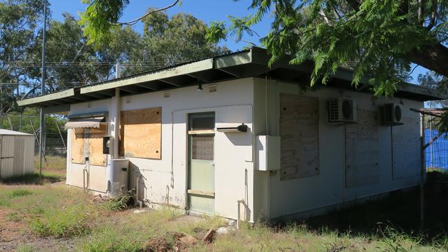 The old Alice Springs Tennis House which is earmarked for demolition.