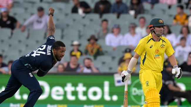 Australia’s series against England drew record low crowds. Photo: AFP