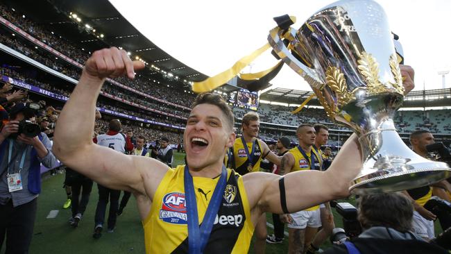 Dion Prestia was one of Richmond’s best in the finals. Picture: David Caird