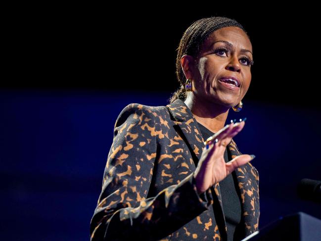 Former first lady Michelle Obama will miss Donald Trump’s inauguration. Picture: Getty Images via AFP