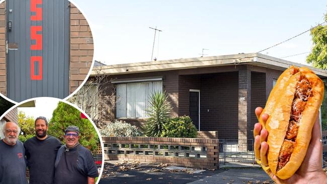 Hamish Vaccari runs the sandwich shop Nonna’s Place in Fitzroy North with his dad and uncle. Picture: Nonna’s House/Instagram