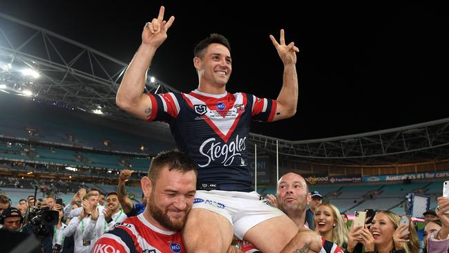 Cooper Cronk said the nomination was the greatest honour of his career. Picture: AAP