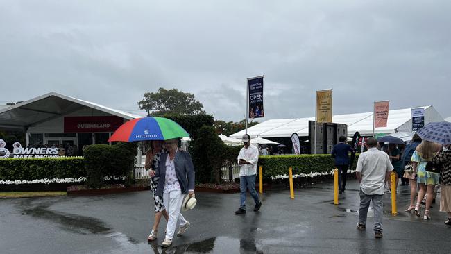 Magic Millions Race Day called off due to rain. Photo: Tamaryn McGregor