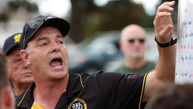 Werribee Districts coach Chris Gilham.Photo: George Sal