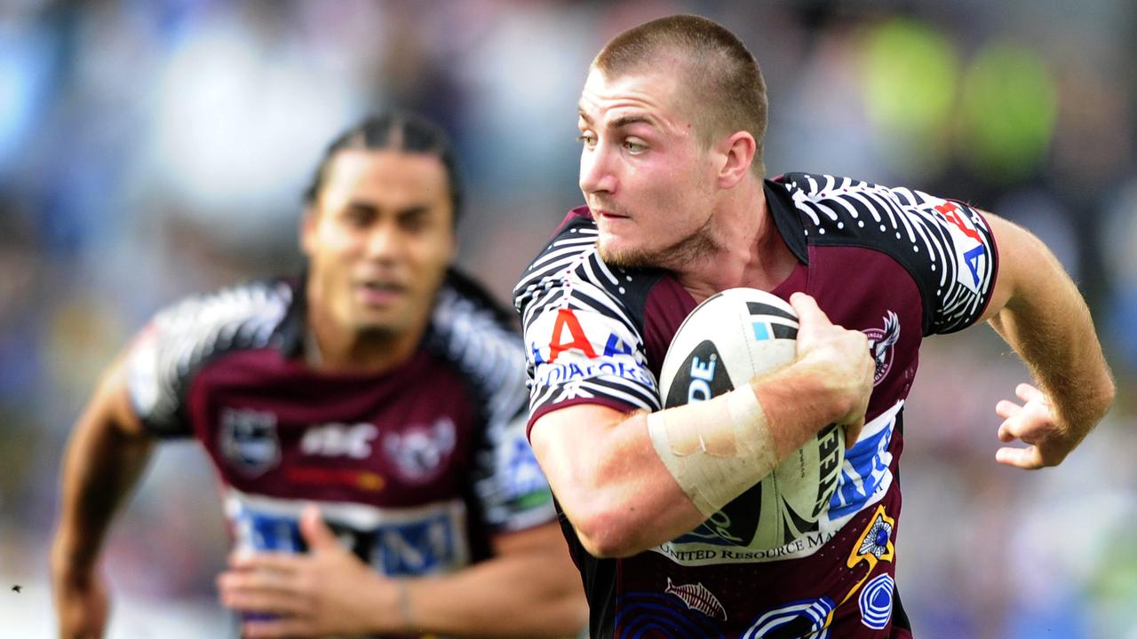 Kieran Foran played 147 games for Manly before leaving the club in 2015 - but he’s back.