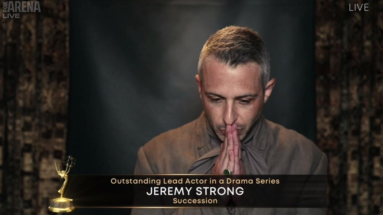 Jeremy Strong won the Emmy for Outstanding Lead Actor for Succession at the 72nd Emmy Awards.