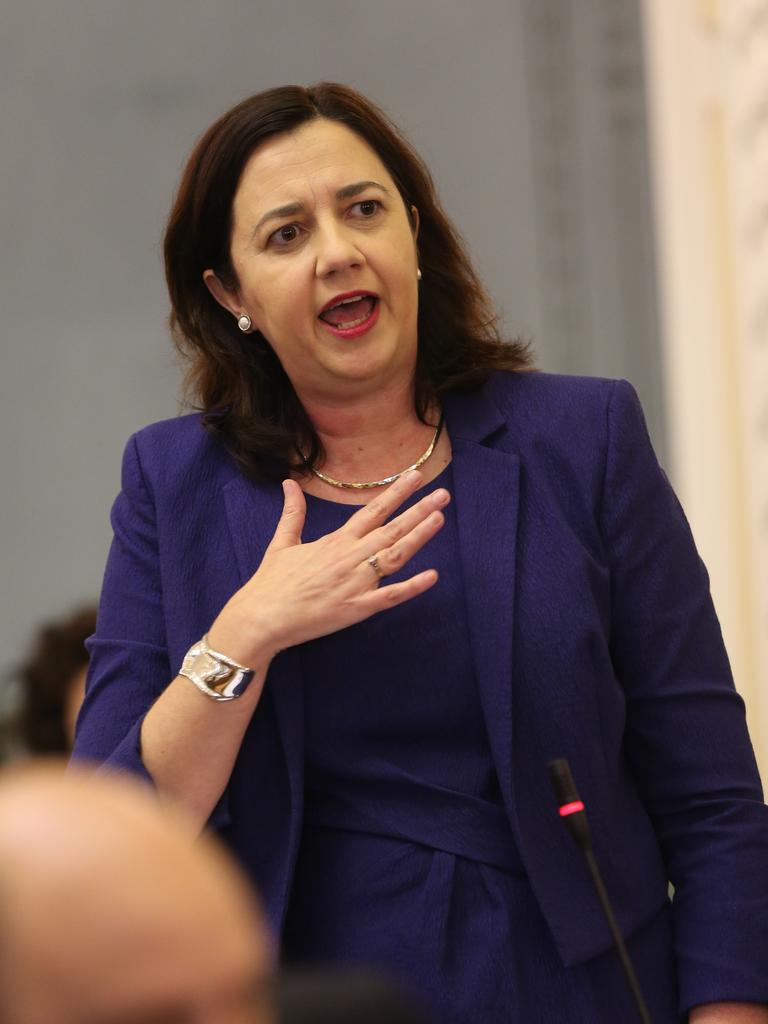 Annastacia Palaszczuk stands firm on border closures. Picture: Annette Dew