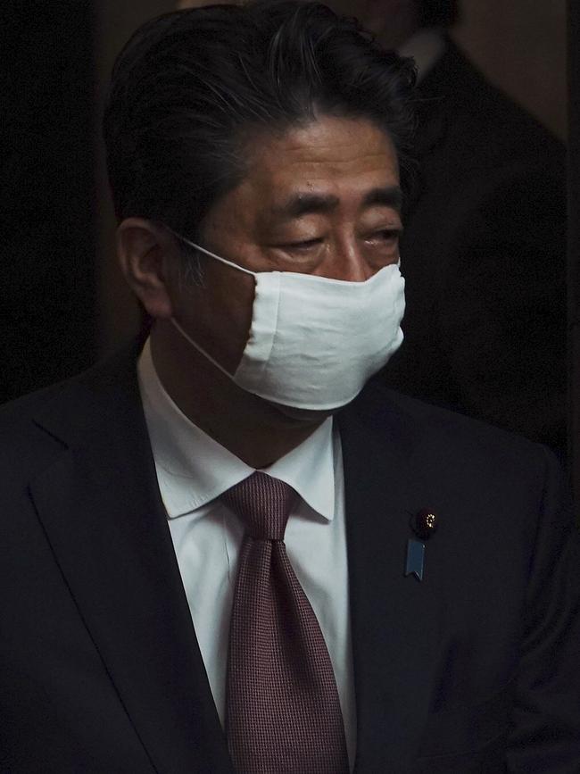 Japanese Prime Minister Shinzo Abe. Picture: AP