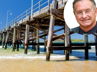 Jetty and Coffs Mayor Paul Amos