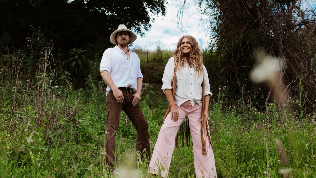 Brooke McClymont and Adam Eckersley topped the Australian Artists chart last week with their new record. Picture: Supplied.