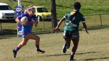 The Gympie Devils women’s side, Caitlin Sing among them, have found some good form so far this season.