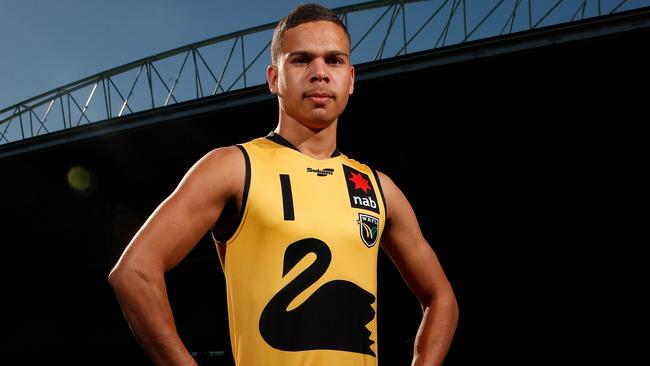 West Australian draft hopeful Ian Hill.