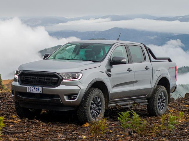 EMBARGO FOR TWAM 09 JULY 2022. FEE MAY APPLY. Ford Ranger FX4 Max 2021. Source: Supplied