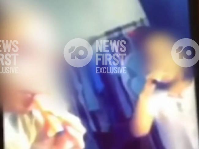 A video has surfaced of a young child vaping at Ceduna. Picture: 10 News First Adelaide