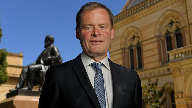 University of Adelaide Vice-Chancellor Peter Rathjen. Picture: Naomi Jellicoe