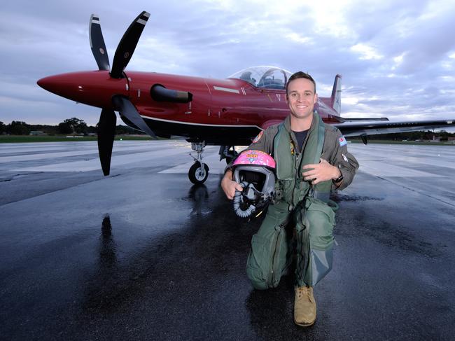 Australian Defence Force Pilots Course No. 269 graduate Pilot Officer Andrew Cary. Picture: ADF