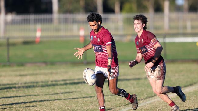 Waylon Caldwell in action for Casino. Picture: DC Sports Photography