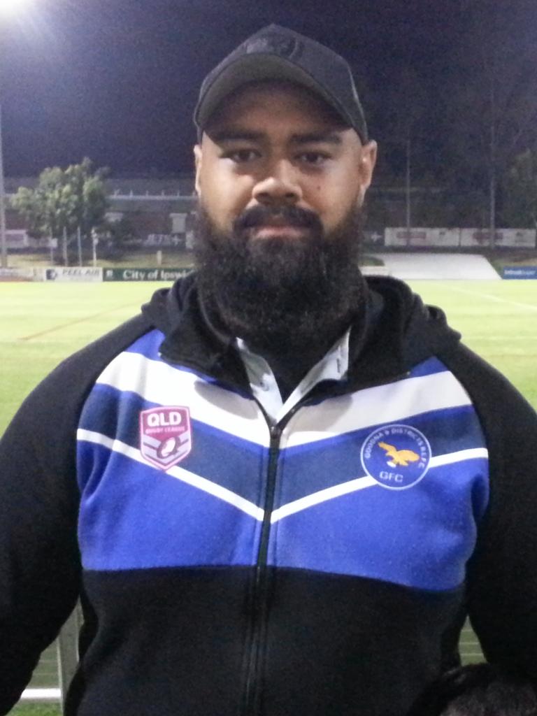 Former Goodna A-Grade coach Alistair Taua'aletoa.