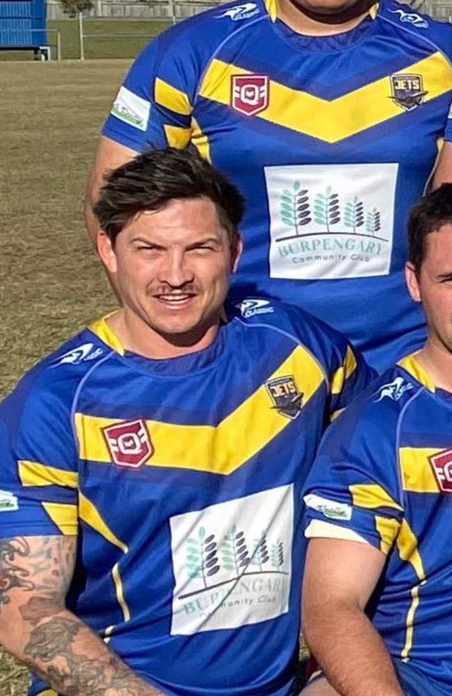 33-year-old Chay Hayman recently passed away, with an outpouring of Facebook posts from family members, friends and his footy club the Burpengary Jets. Picture: Facebook/ Burpengary Jets RLFC