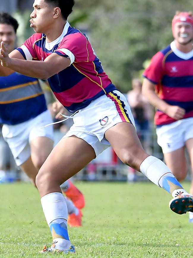 GPS First XV rugby between Churchie and Brisbane State High School. Saturday September 10, 2022. Picture, John Gass