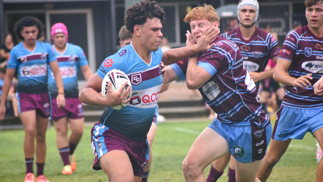 Under-17 boys pre-season trial, CQ Capras versus Mackay Cutters at Rugby Park, Rockhampton, on February 1, 2025.