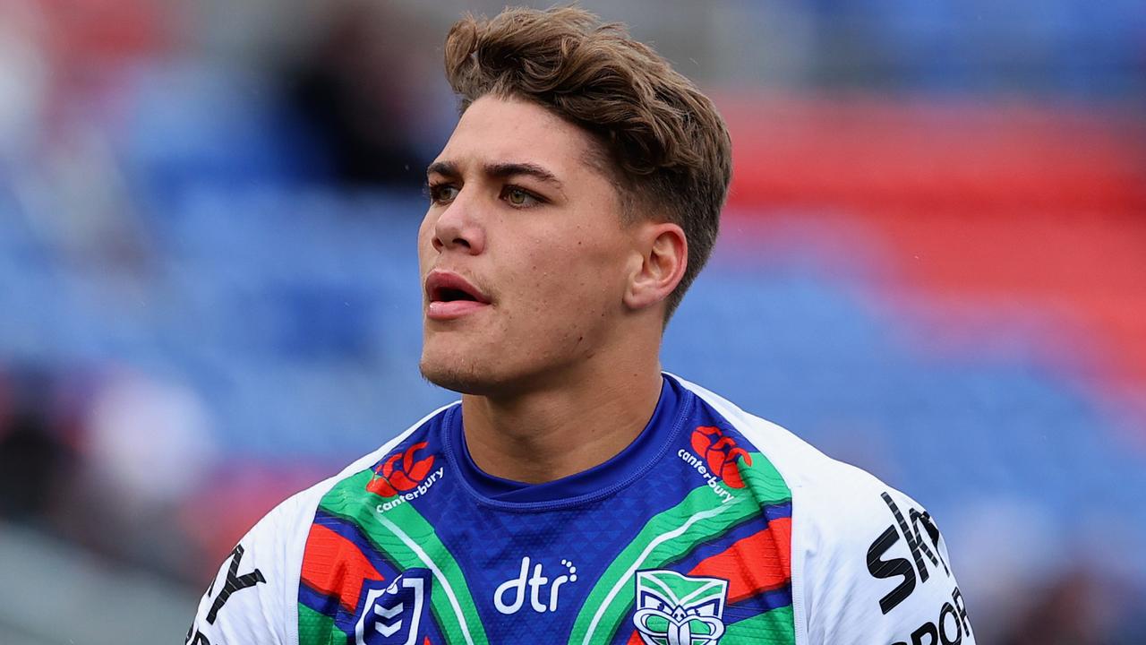 NEWCASTLE, AUSTRALIA – JUNE 19: Reece Walsh of the Warriors warms up during the round 15 NRL match between the Newcastle Knights and the New Zealand Warriors at McDonald Jones Stadium, on June 19, 2021, in Newcastle, Australia. (Photo by Ashley Feder/Getty Images)