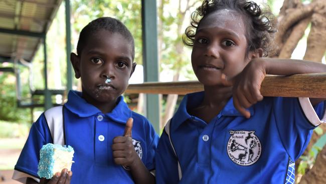 Yirrkala School celebrates its 50th anniversary of bilingual education. Picture: Sierra Haigh