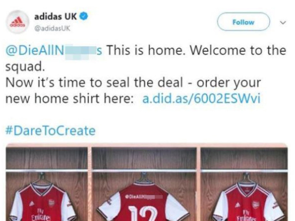 majoor spoelen Vergadering Adidas DareToCreate campaign backfires over racist, anti-Semitic posts |  news.com.au — Australia's leading news site